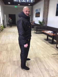 Комбинезон зимний утепленный для дрессировки собак
